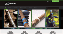 Desktop Screenshot of myflute.org